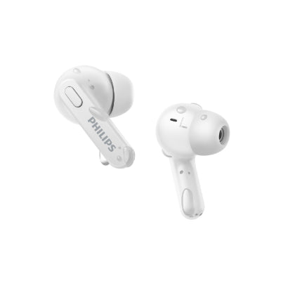 Philips True Wireless Headphones TAT2206WT 00, IPX4 water protection, Up to 18 hours play time, White Supply