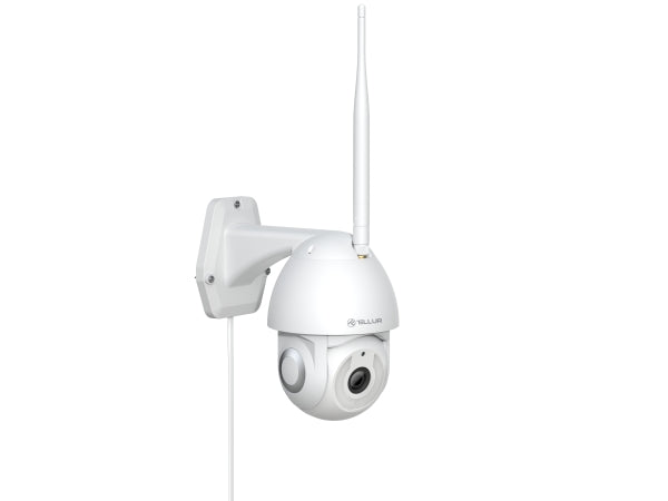 Tellur Smart WiFi Outdoor Camera 3MP, UltraHD, Autotracking, PTZ white on Sale