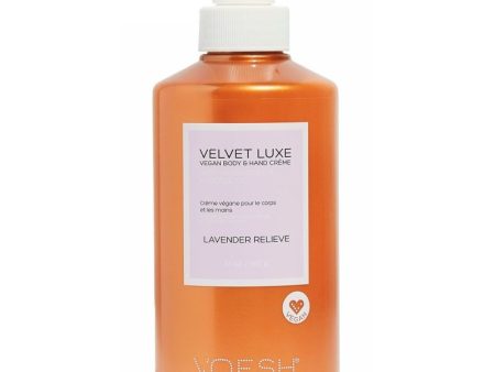 Rankų ir kūno kremas Voesh Velvet Luxe Body & Hand Creme Lavender Relieve VBH117LVR, 482 g Supply