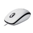  Logitech Mouse M100 (910-006764), White Supply