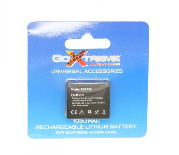 1050mAh Akku for GoXtreme Rallye, Endurance, Discovery & Pioneer 01472 For Discount