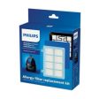 Philips Replacement Kit FC8010 02, Allergy H13 filter replacement kit compatible with Philips PowerPro Compact, PowerPro Active and PowerPro City ranges For Cheap