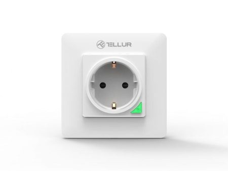 Tellur Smart WiFi Wall Plug 3000w, 16A, white Online now