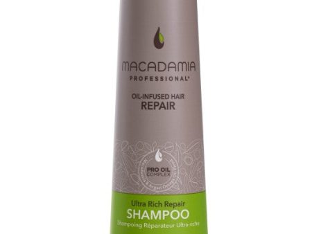 Ypač drėkinamasis šampūnas sausiems, pažeistiems plaukams, Macadamia Ultra Rich Repair Shampoo, MAM100300, 300 ml For Discount