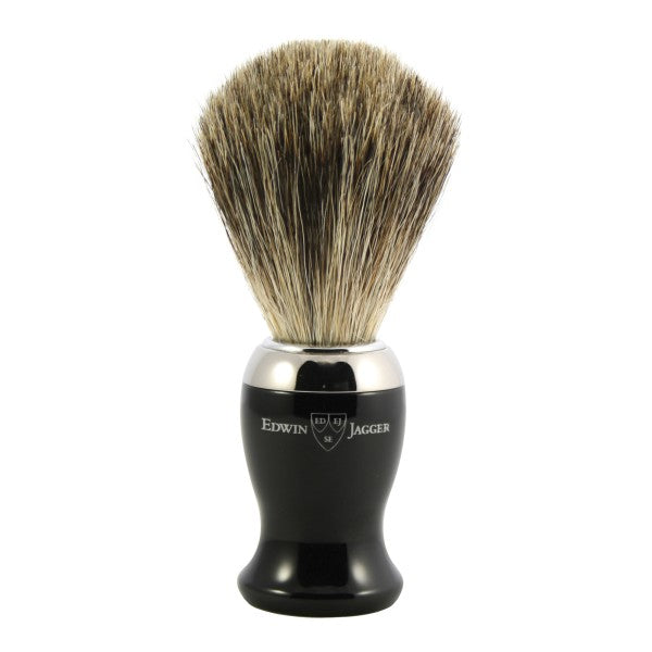 Edwin Jagger 81SB716CR Pure Badger Shaving Brush Skutimosi šepetėlis, 1 vnt. Online Hot Sale