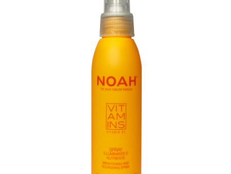 Noah Vitamins Brightening And Nourishing Spray Žvilgesio suteikiantis maitinamasis purškiklis plaukams, 125ml Online Hot Sale