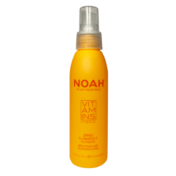 Noah Vitamins Brightening And Nourishing Spray Žvilgesio suteikiantis maitinamasis purškiklis plaukams, 125ml Online Hot Sale