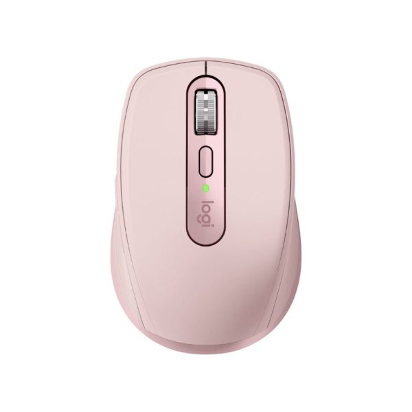  Logitech MX Anywhere 3S Mouse - RF Wireless + Bluetooth, Laser, 8000 DPI, Rose For Sale