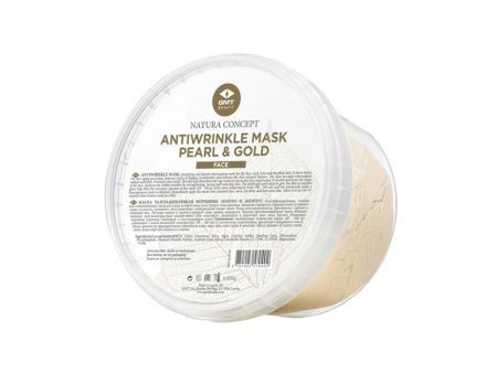 GMT Beauty PRIEŠRAUKŠLINĖ KAUKĖ SU PERLAIS IR AUKSU (ANTIWRINKLE MASK PEARL & GOLD) 200 g For Discount