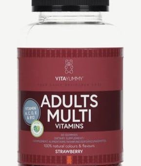 1+1 VitaYummy braškių skonio multivitaminai suaugusiems, maisto papildas, 60 vnt 180 g GALIOJIMAS 2025.02.28 VIENA PERKI ANTRAS TOKS PAT NEMOKAMAI Online Sale