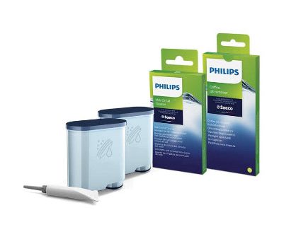 Philips Maintenance kit CA6707 10 Same as CA6707 00 Total protection kit 2x AquaClean Filters & Grease 6x Milk Online Hot Sale