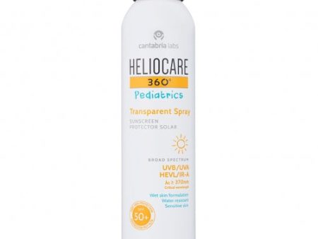 HELIOCARE 360 PEDIATRICS TRANSPARENT Purškiama apsauga nuo saulės vaikams SPF50+, 200 ml For Discount