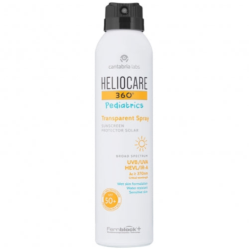 HELIOCARE 360 PEDIATRICS TRANSPARENT Purškiama apsauga nuo saulės vaikams SPF50+, 200 ml For Discount