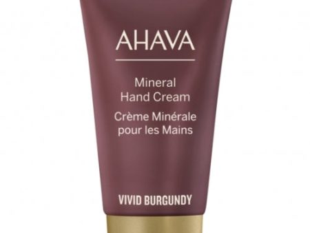 AHAVA MINERAL RANKŲ KREMAS VIVID BURGUNDY, 40 ML Online