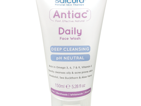 Salcura Antiac Daily Face Wash kasdieninis prausiklis į aknę linkusiai odai, 150ml Fashion