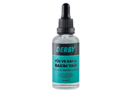 Derby Face & Beard Care Oil Veido ir barzdos aliejus, 50ml Online Hot Sale