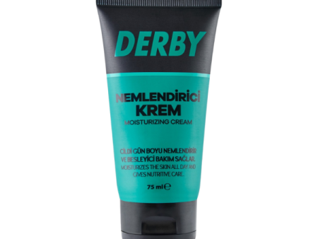 Derby Moisturizing Cream Drėkinamasis kremas vyrams, 75ml Fashion