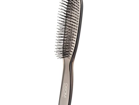 Šepetys plaukams OSOM Professional Scalp & Detangling Brush OSOM01861, skirtas plaukų iššukavimui, 21 cm, juodas Discount