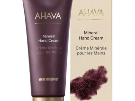 AHAVA MINERAL RANKŲ KREMAS VIVID BURGUNDY, 100 ML Online Sale