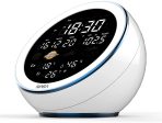 Nasa WSP1500 white Weather Station Speaker BT Moon Fashion