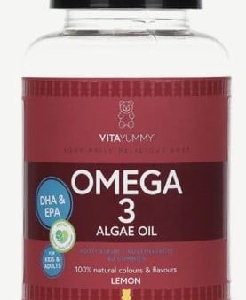 VitaYummy citrinų skonio multivitaminai su Omega-3, maisto papildas, 60 vnt 180 g For Cheap