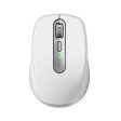  Logitech MX Anywhere 3S Mouse - RF Wireless + Bluetooth, Laser, 8000 DPI, Pale Grey (White) on Sale