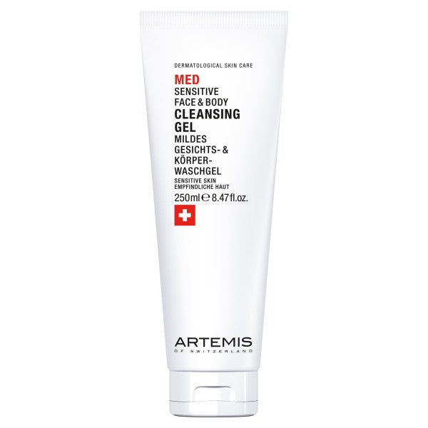 ARTEMIS MED Sensitive Face & Body Cleansing Gel Švelnus veido ir kūno prausiklis, 250ml Supply