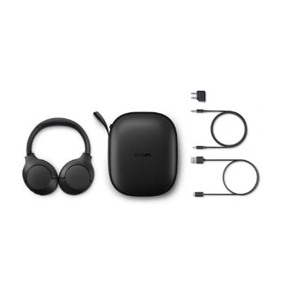 Philips Wireless headphones TAH8506BK 00, Noise Cancelling Pro, Up to 60 hours of play time, Touch control, Bluetooth multipoint, Black Online Hot Sale