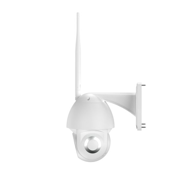 Tellur Smart WiFi Outdoor Camera 3MP, UltraHD, Autotracking, PTZ white on Sale