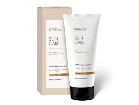 Parfumuotas rankų kremas Kinetics Professional Hand Care Sun Care Cream KPHC07, su UVA ir UVB filtrais, SPF20 150 ml For Cheap