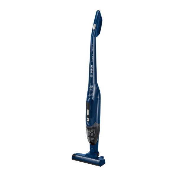 BOSCH 2in1 cordless vacuum cleaner BBHF216, 14.4 V, Runtime up to 36 min 400ml, Blue color Discount