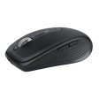  Logitech MX Anywhere 3S Mouse - RF Wireless + Bluetooth, Laser, 8000 DPI, Graphite For Discount