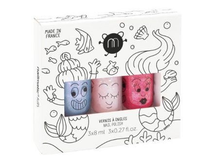 Nailmatic KIDS Nail Polish Set MERMAID Nagų lakų rinkinys vaikams, 1vnt For Sale