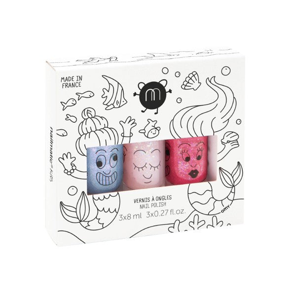 Nailmatic KIDS Nail Polish Set MERMAID Nagų lakų rinkinys vaikams, 1vnt For Sale