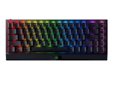  Razer BlackWidow V3 Mini HyperSpeed Gaming keyboard USB+RF Wireless+Bluetooth Yellow Switch, Black Supply