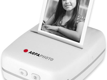 AgfaPhoto Realpix Pocket Printer white APOCPWH For Discount