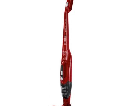 BOSCH 2in1 cordless vacuum cleaner BBHF214R, 14.4 V, 400ml, Runtime up to 35 min, Red color Cheap