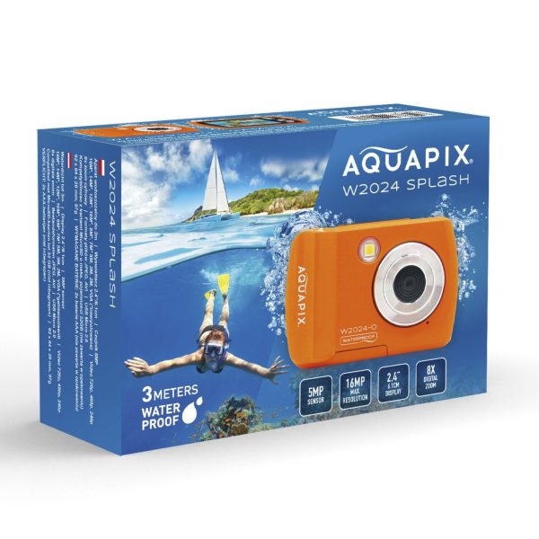 Easypix Aquapix W2024 Splash Orange 10068 For Discount